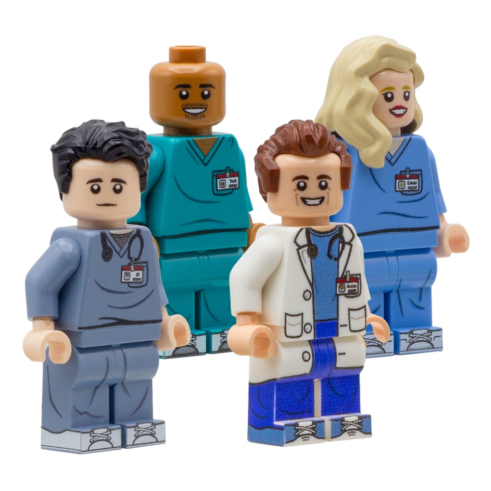 in Scrubs – All 4 of them!