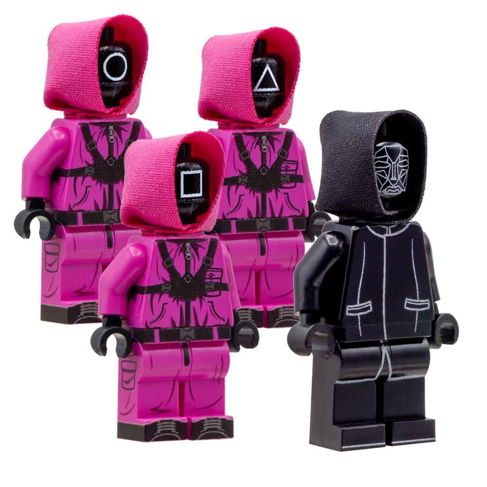 Figure Man & Pink Wardens – All 4 of them!