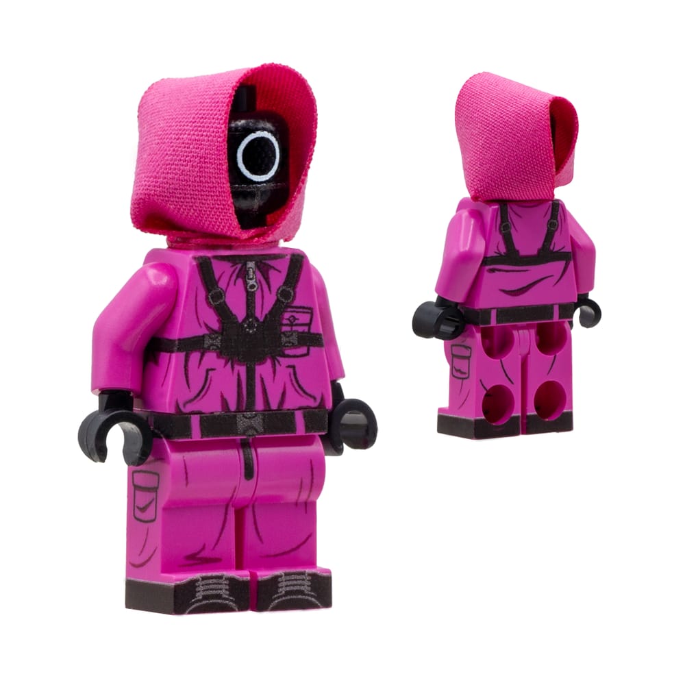 Figure Man & Pink Wardens – Just Worker (Circle)