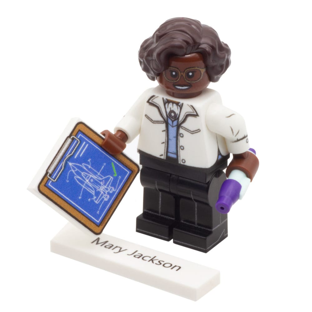 Hidden Mini(Figures) – With 1 x 4 Tile(s) / Mary Jackson
