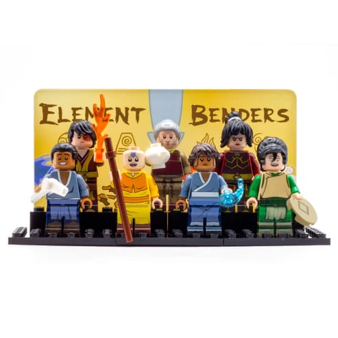 Element Benders – All seven of them PLUS display