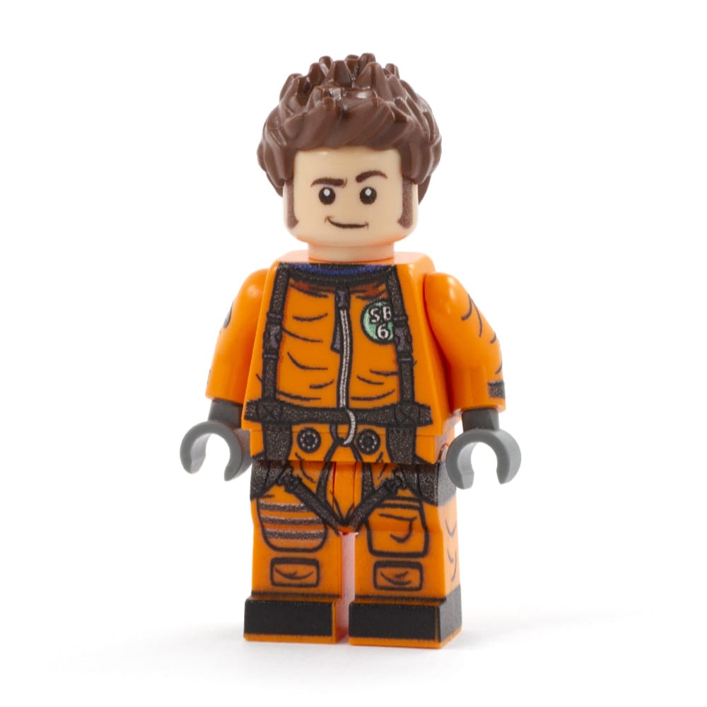 10th Time Lord in his Orange Spacesuit