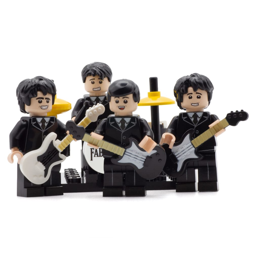 Fab Four (In Black or Grey Suits) – Black