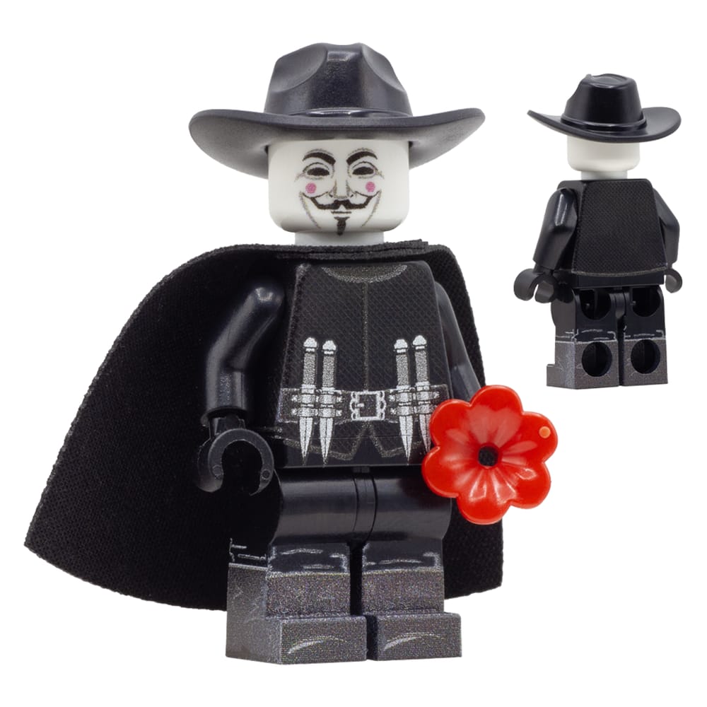 Antihero in a Guy Fawkes Mask