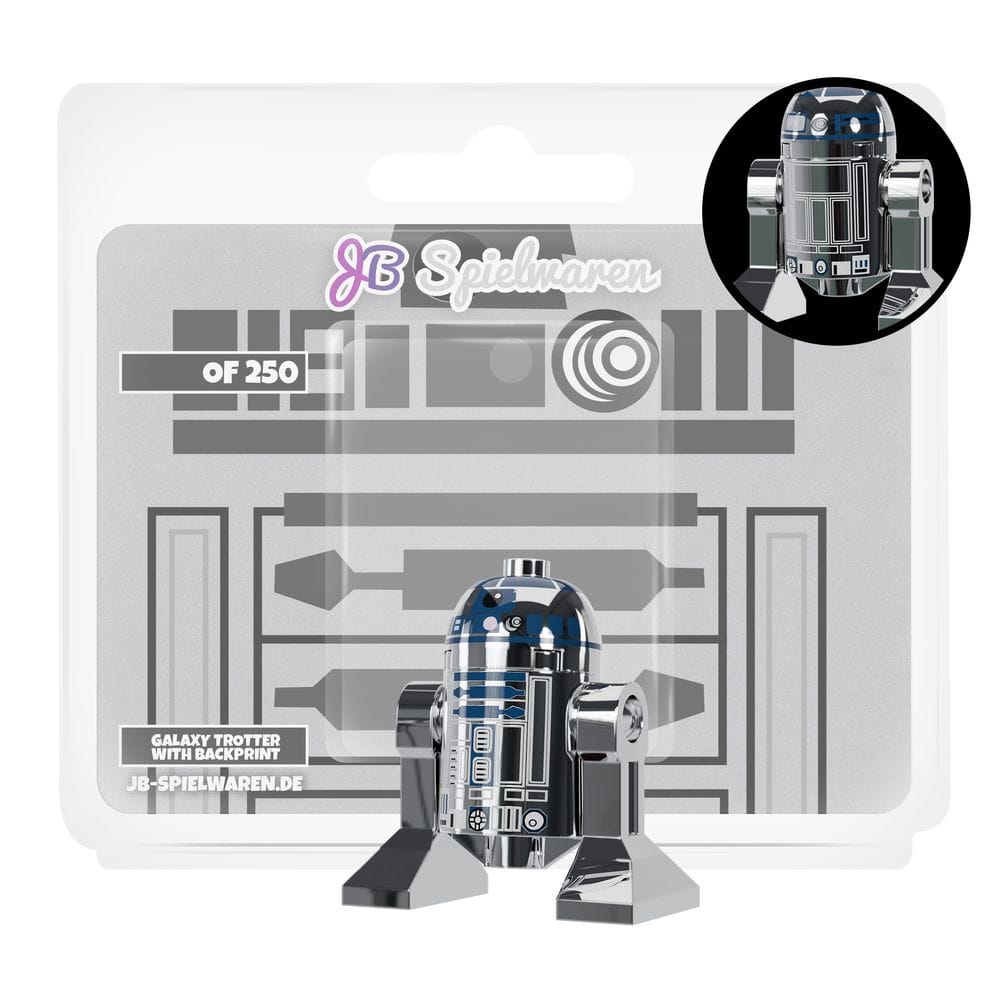 chromsilberner Galaxy Trotter mit Backprint