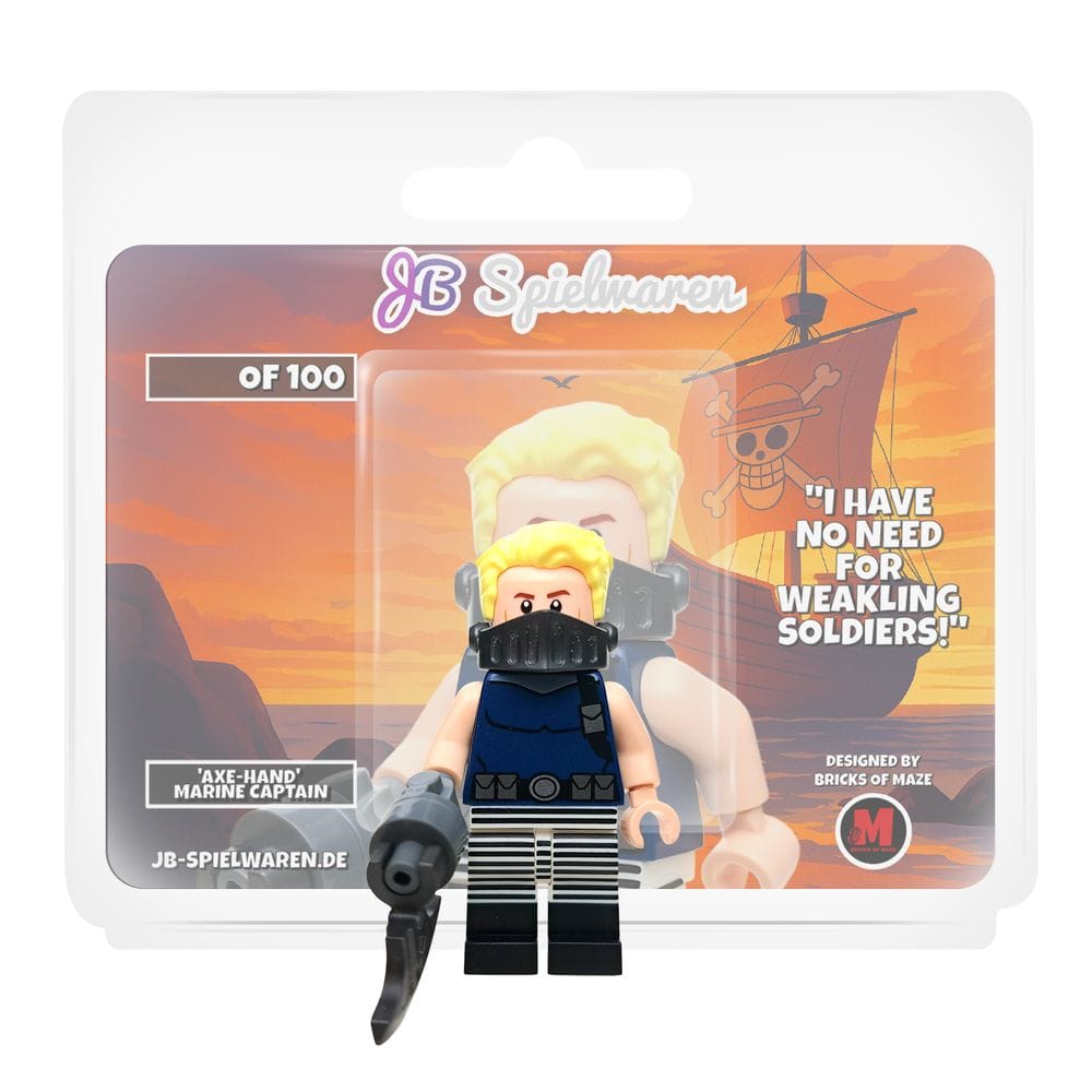 Axe-Hand Marine Captain (Bricks of Maze)