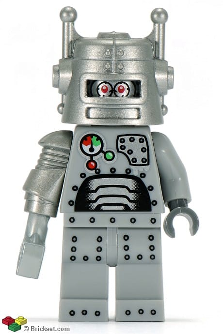 Robot, Series 1 (Minifigure Only without Stand and Accessories)