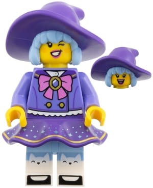 Cute Witch, Series 29 (Minifigure Only without Stand and Accessories)