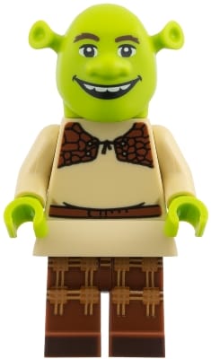 Shrek, Shrek (Minifigure Only without Stand and Accessories)