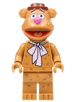 Fozzie Bear, The Muppets (Minifigure Only without Stand and Accessories)