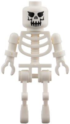 Skeleton - Evil Skull, Floppy Arms, Arms as Legs