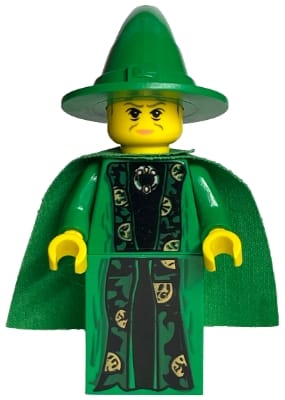 Professor Minerva McGonagall - Green Robe and Cape