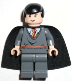 Neville Longbottom - Gryffindor Stripe Torso, Black Cape