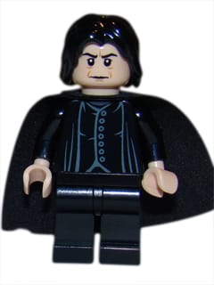 Professor Severus Snape - Light Nougat Head, Brown Facial Lines