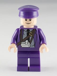 Stanley (Stan) Shunpike - Knight Bus Conductor Uniform with Black Tie and Diagonal Strap
