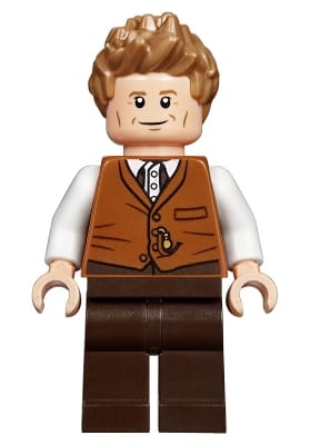 Newt Scamander - Dark Orange Vest