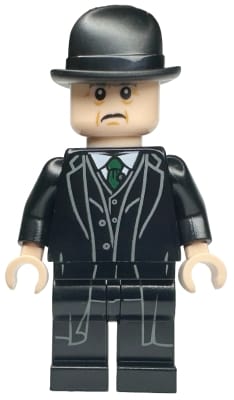 Minister of Magic (Cornelius Fudge) - Suit with Dark Green Tie, Shirt Tail