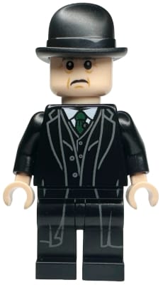 Minister of Magic (Cornelius Fudge) - Suit with Dark Green Tie, No Shirt Tail