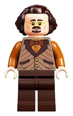 Florean Fortescue - Dark Brown Legs, Gold Glasses