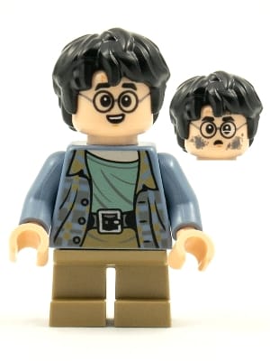 Harry Potter - Sand Blue Jacket, Dark Tan Short Legs, Dirty Face