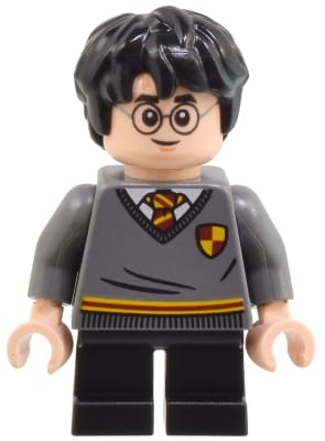 Harry Potter - Gryffindor Sweater with Crest, Black Short Legs