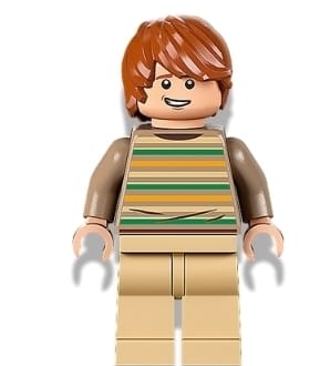 Ron Weasley - Striped Sweater, Tan Legs