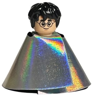 Harry Potter - Gryffindor Robe Open, Sweater, Shirt and Tie, Black Short Legs, Invisibility Cloak