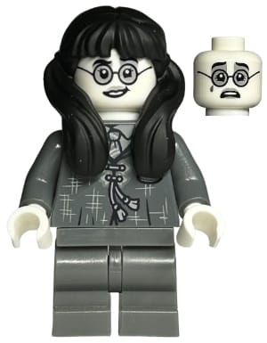 Moaning Myrtle - Dark Bluish Gray Robe, Black Glasses
