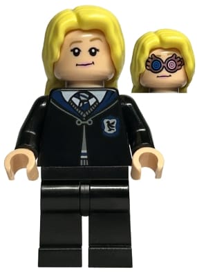 Luna Lovegood - Black Ravenclaw Robe and Legs