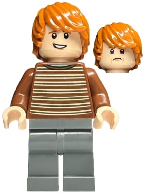Ron Weasley - Reddish Brown Sweater with Stripes