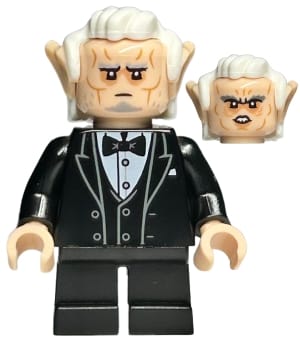 Ricbert - Black Tuxedo, White Hair