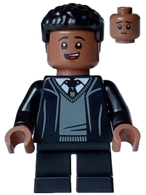 Dean Thomas - Hogwarts Robe, Black Tie