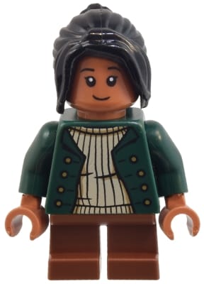 Padma Patil - Dark Green Jacket, Reddish Brown Short Legs