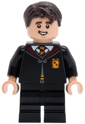 Neville Longbottom - Gryffindor Robe Clasped, Black Medium Legs