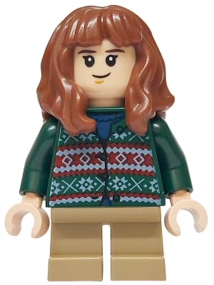 Hermione Granger - Dark Green Sweater, Dark Tan Short Legs
