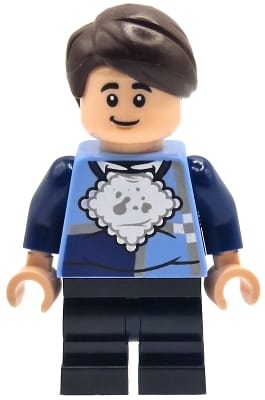 Dudley Dursley - Bright Light Blue Sweater with Napkin