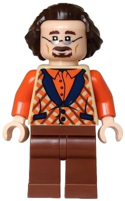 Florean Fortescue - Reddish Brown Legs, Silver Glasses