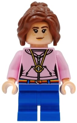 Hermione Granger - Bright Pink Hoodie with Time Turner Necklace