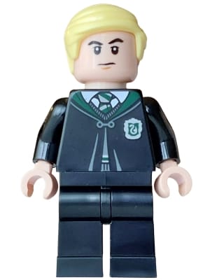 Draco Malfoy - Black Slytherin Robe and Legs, Neutral / Angry