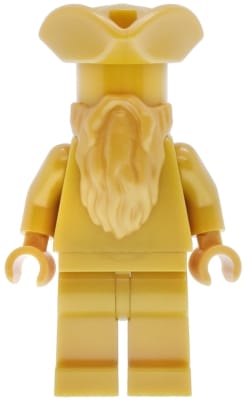 Statue - The Ministry of Magic, Pirate Hat, Gold Beard (Monochrome)