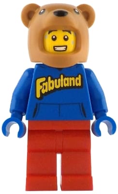 Bernard Bear Costume Guy