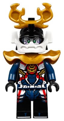 Samurai X (Pixal / P.I.X.A.L.) - Sons of Garmadon / Hunted, Large Horns