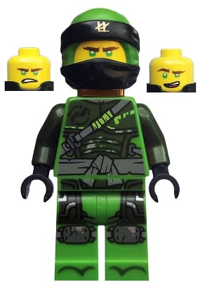 Lloyd - Hunted, Green Wrap and Neck Bracket