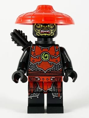 Stone Army Scout, Yellow Face, Black Quiver