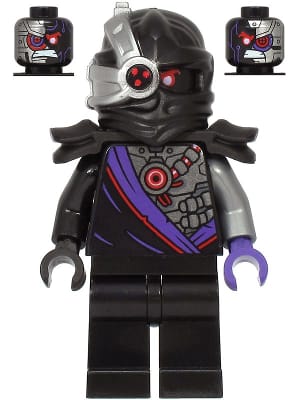 Nindroid Warrior, Black Shoulder Pads - Legacy