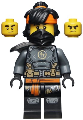 Cole - The Island, Mask and Hair with Bandana