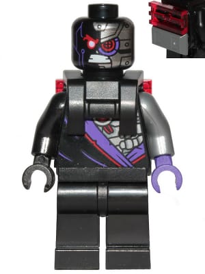 Nindroid - Neck Bracket with Grille Tile and Ingot