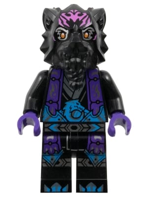 Lord Ras - Dark Pink Markings, Dark Purple Robe