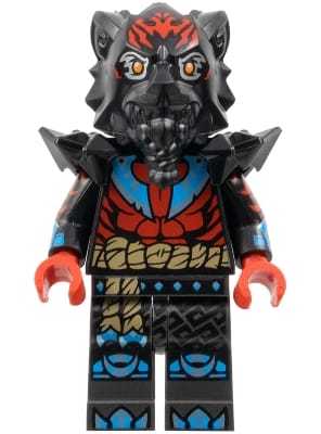 Lord Ras - Red Markings, Black Shoulder Armor