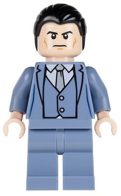 Source: BrickLink Bruce Wayne - Sand Blue Suit